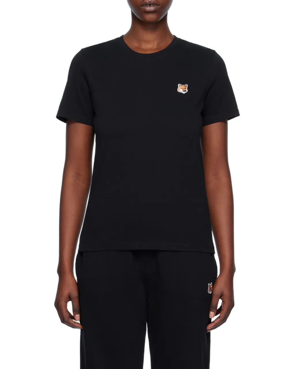 Fox Head Patch Crewneck T-Shirt