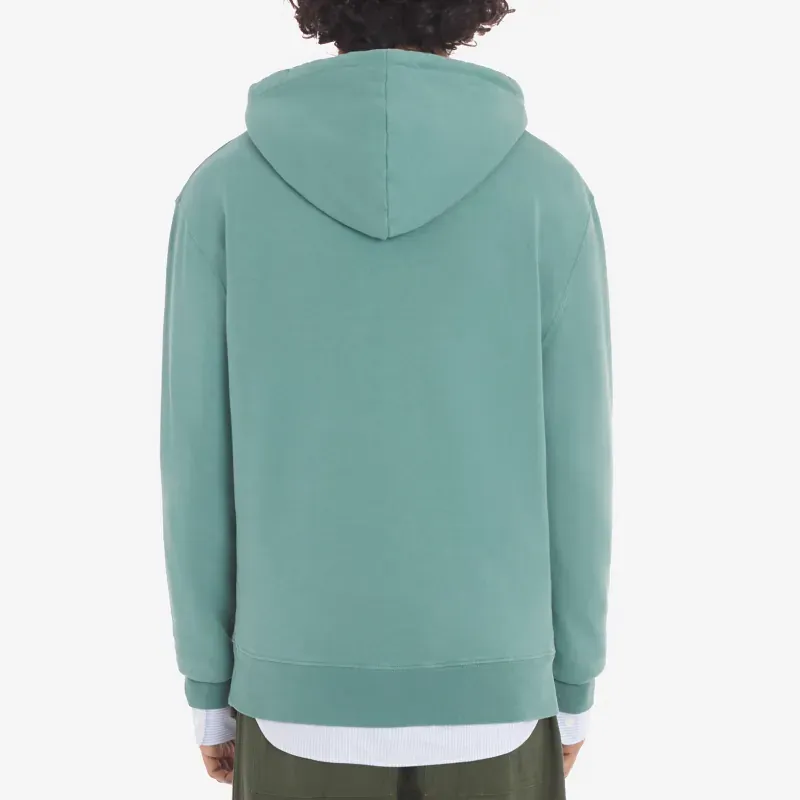 Fox Head Patch Drawstring Hoodie