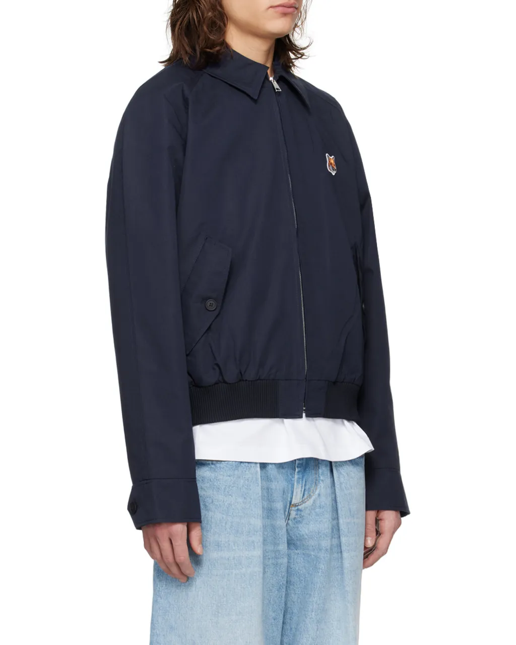 Fox Head Patch Zipped Jacket