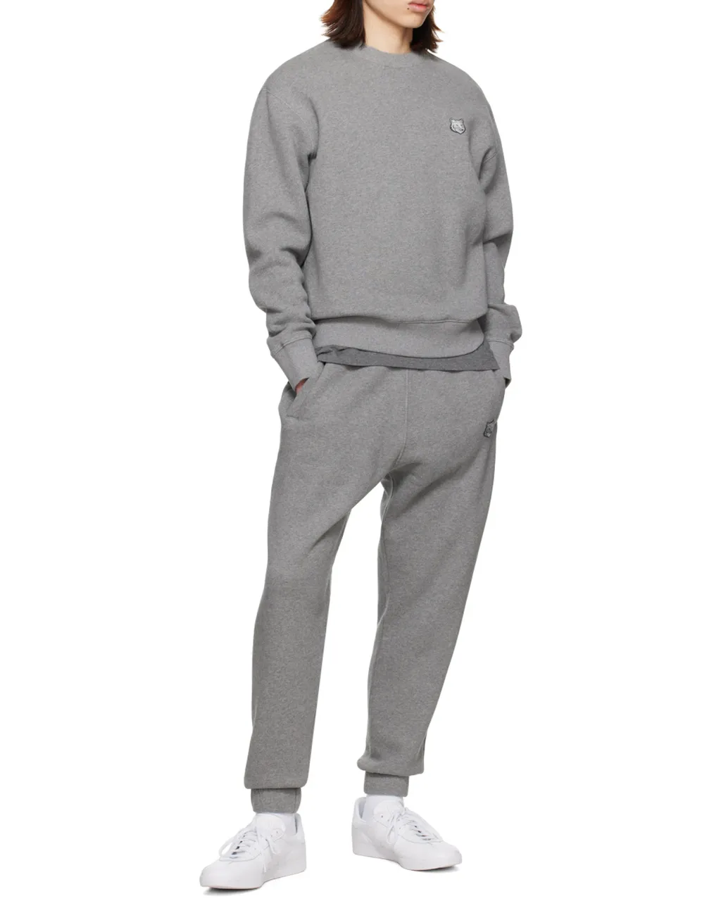 Bold Fox Head Patch Sweatpants