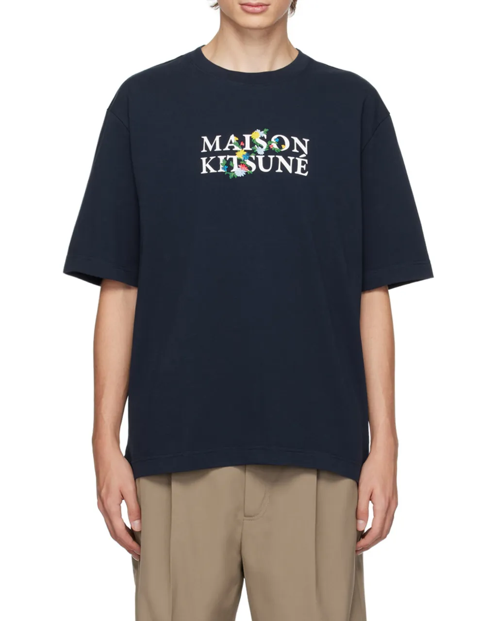 Logo Printed Crewneck T-Shirt