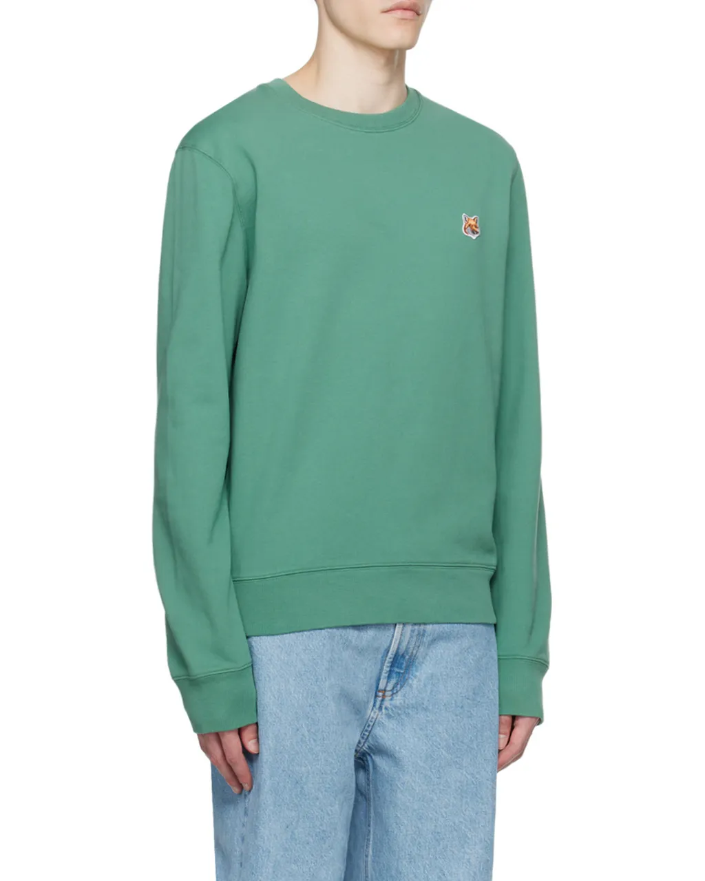 Fox Patch Crewneck Sweatshirt