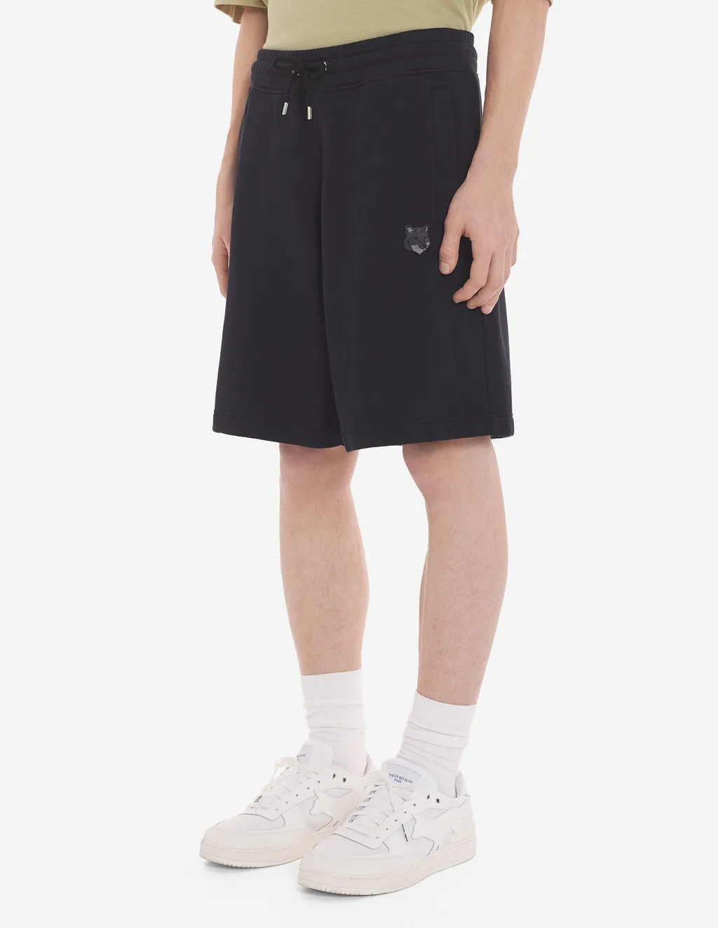 Bold Fox Head Patch Oversize Jog Shorts
