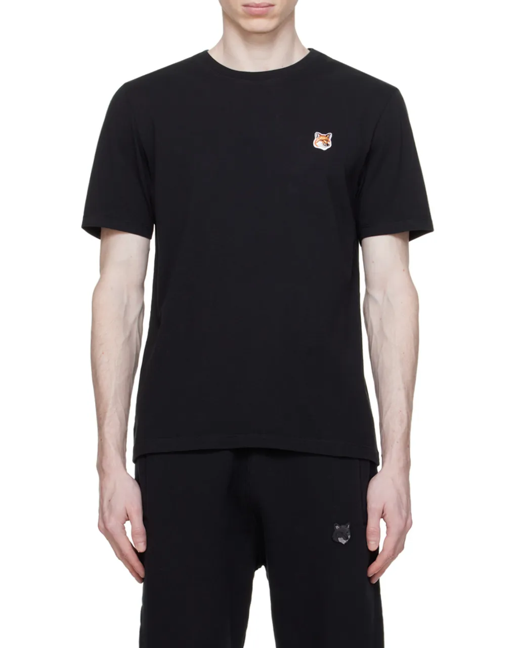 Fox Head Patch Crewneck T-Shirt