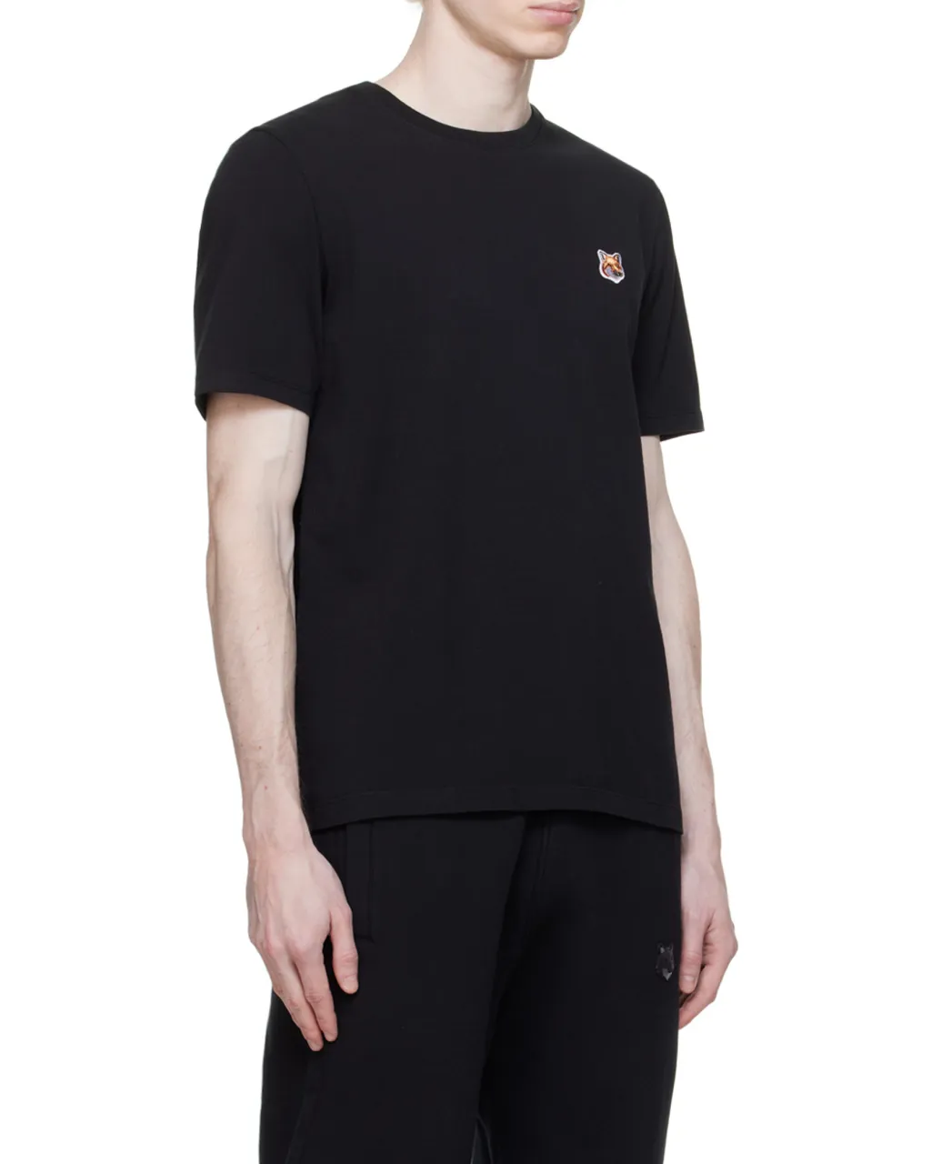 Fox Head Patch Crewneck T-Shirt