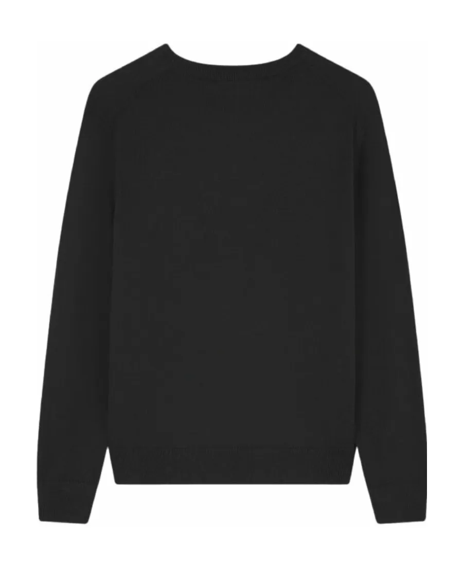 Fox Embroidered Knitted Jumper