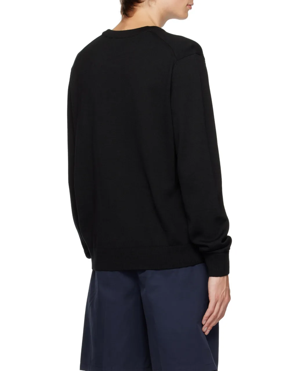 Fox Embroidered Knitted Jumper