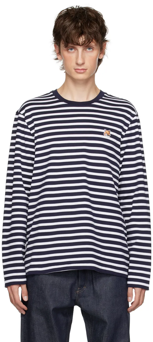 Striped Long-Sleeved T-Shirt