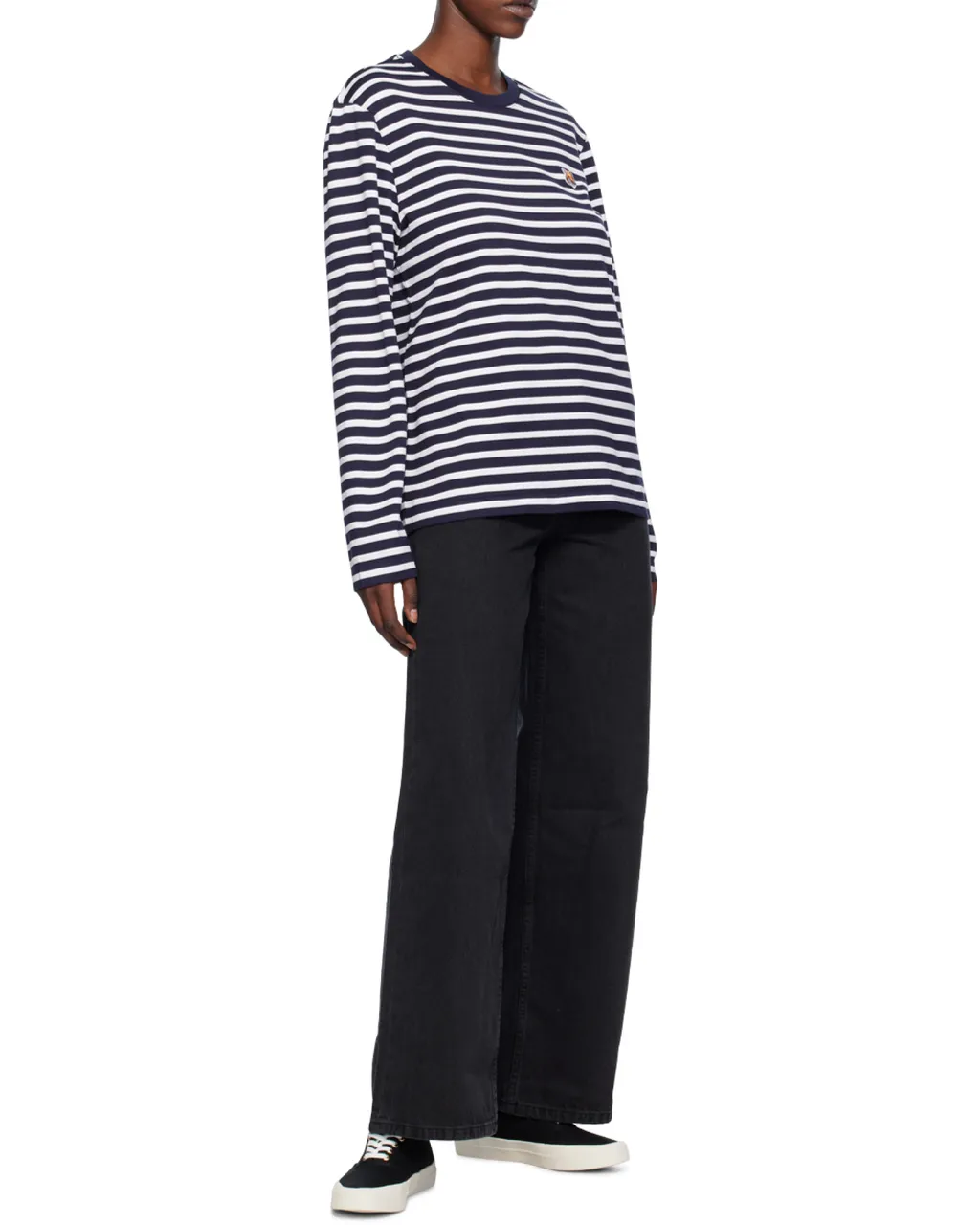 Striped Long-Sleeved T-Shirt