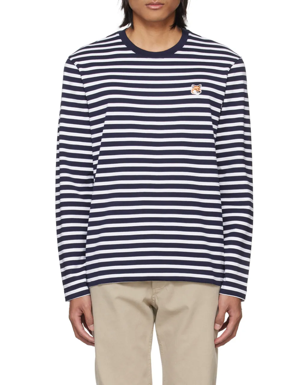 Striped Long-Sleeved T-Shirt