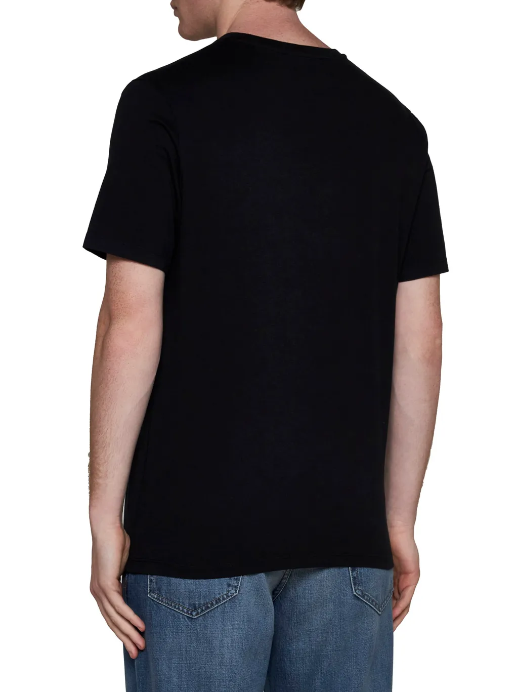 Chillax Fox Patch Crewneck T-Shirt