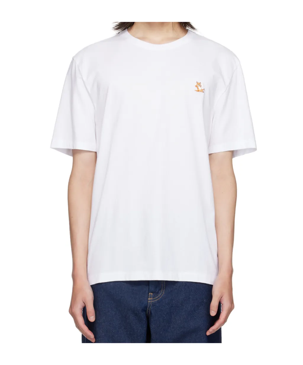Fox Patch Crewneck T-Shirt