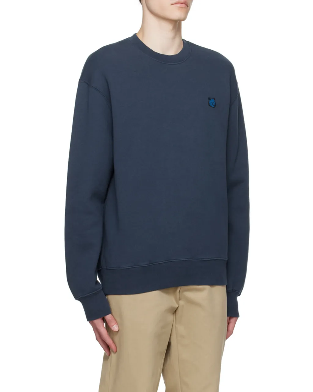 Fox Patch Crewneck Sweatshirt