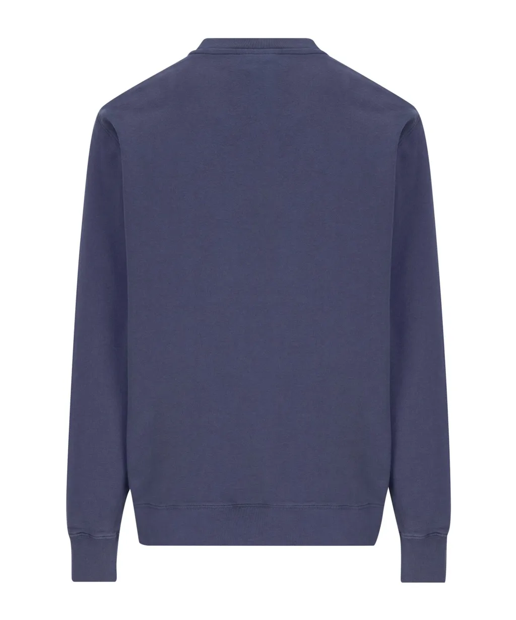 Chillax Fox Patch Crewneck Sweatshirt