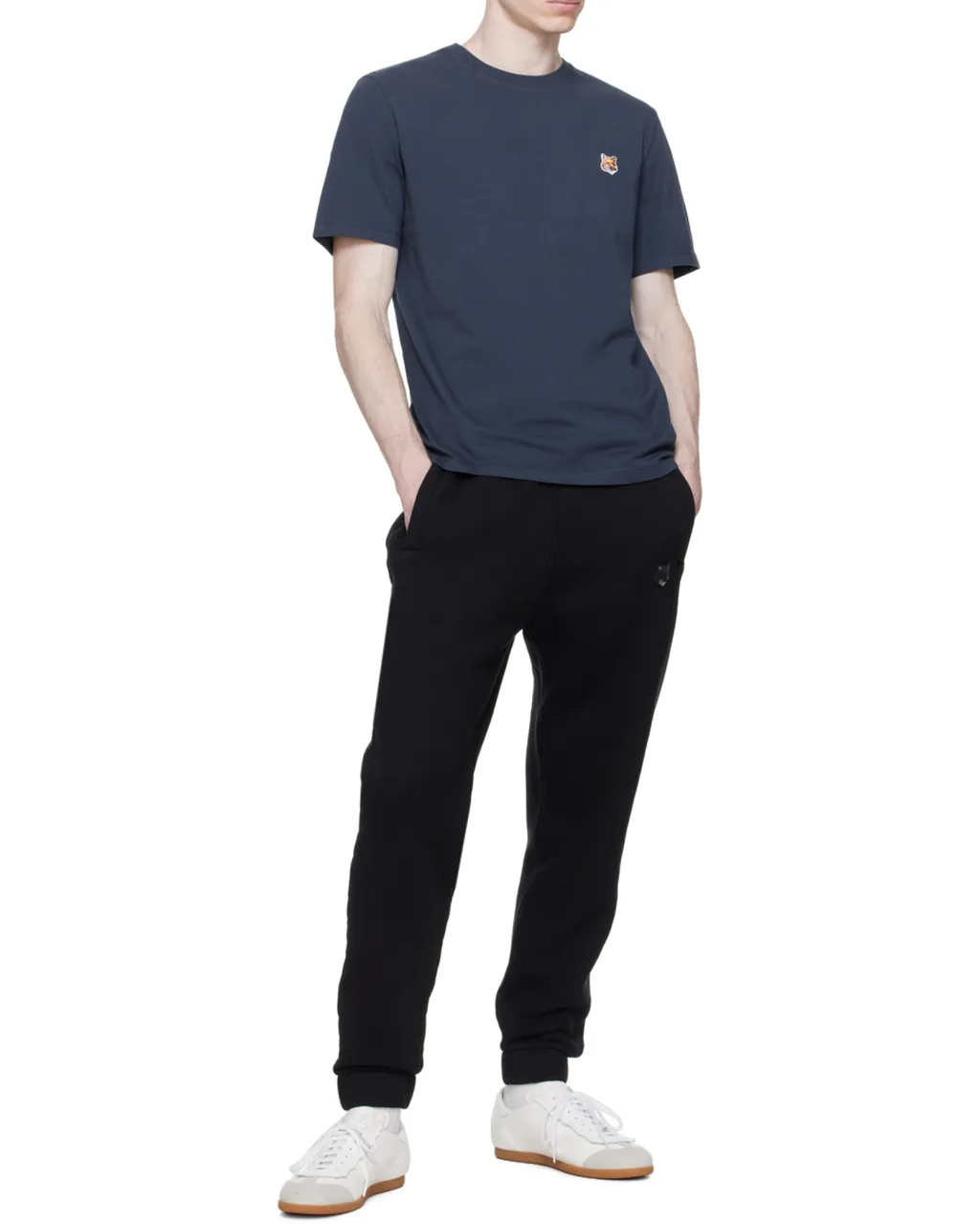 Fox Head Patch Crewneck T-Shirt