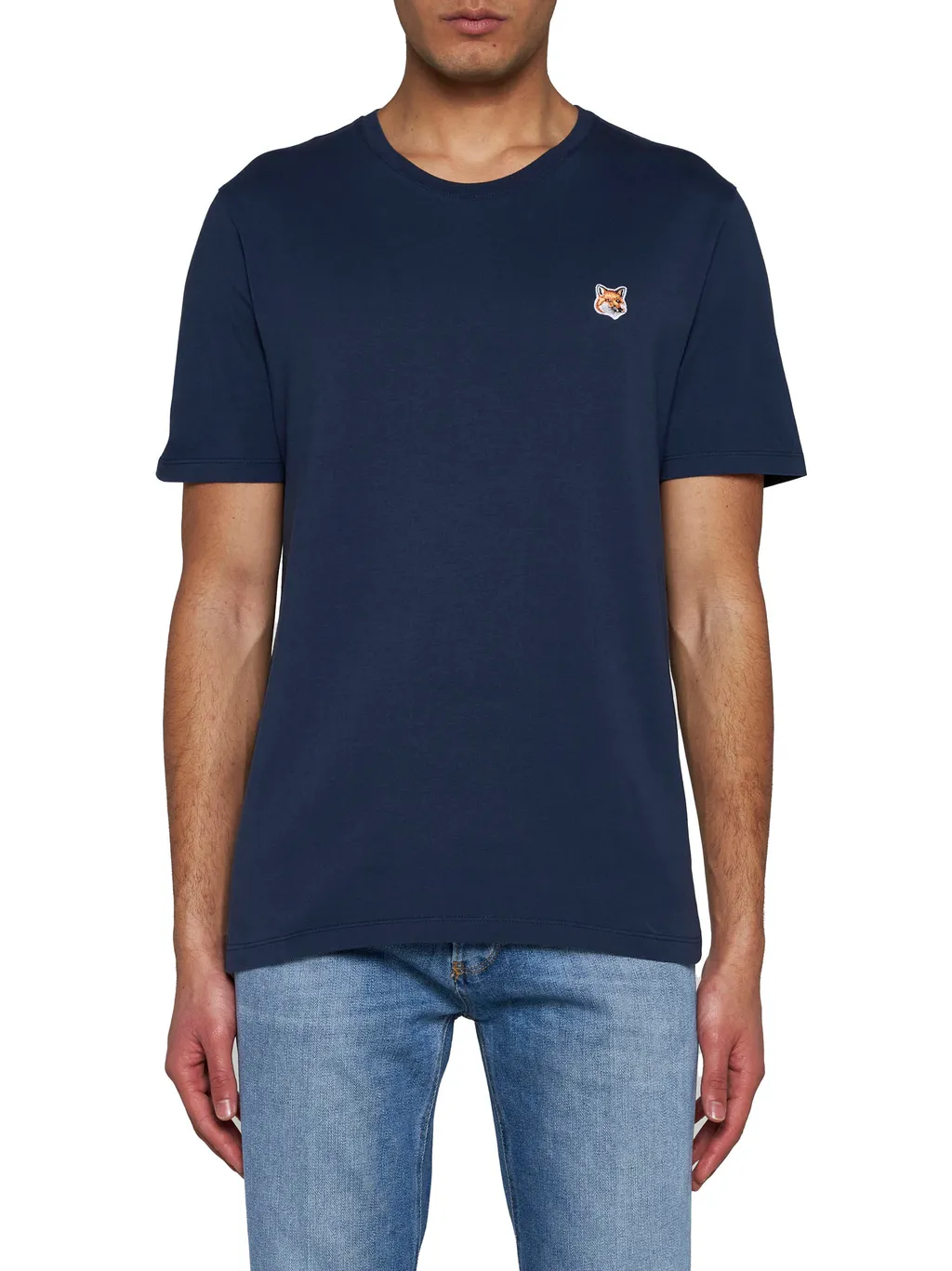 Fox Head Patch Crewneck T-Shirt