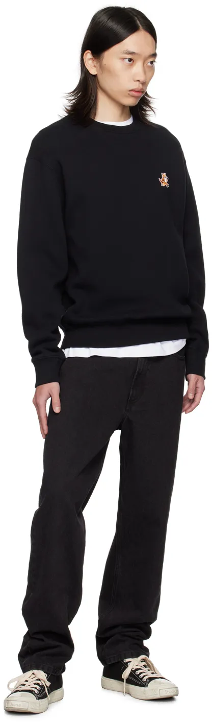 Speedy Fox Patch Crewneck Sweatshirt
