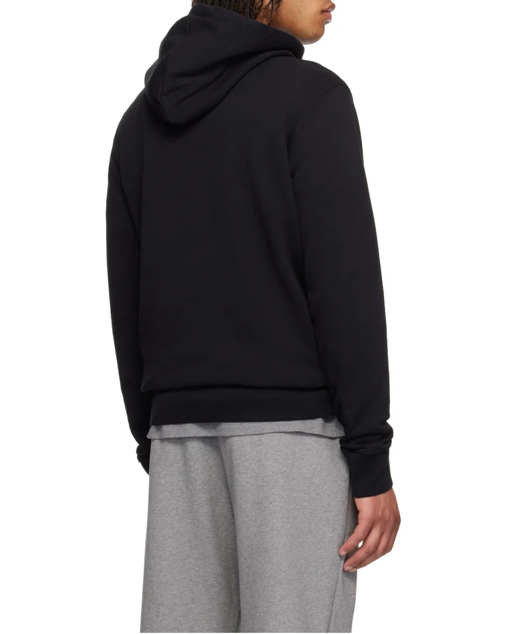 Fox Head Patch Drawstring Hoodie