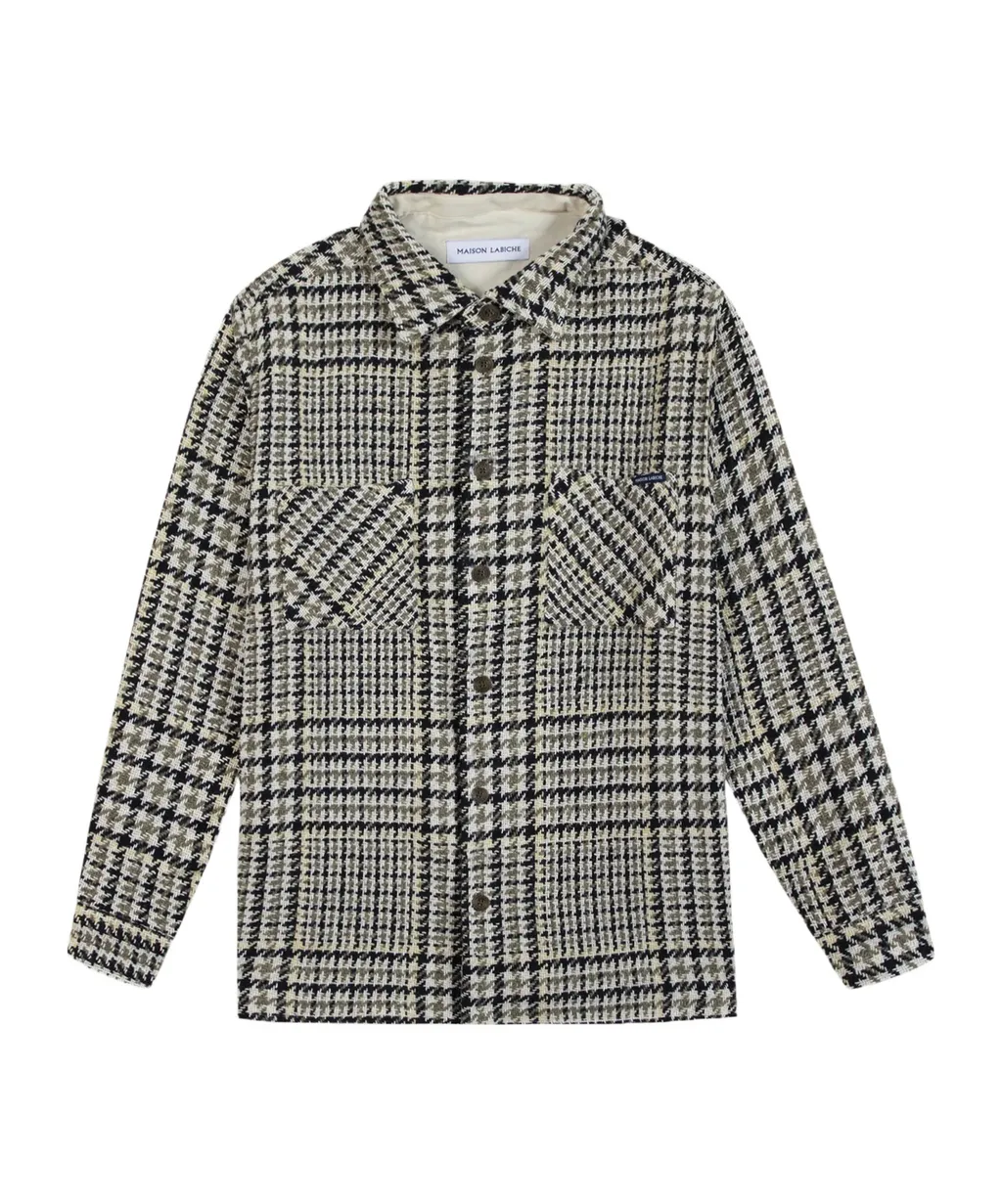 Houndstooth Pattern Shirt