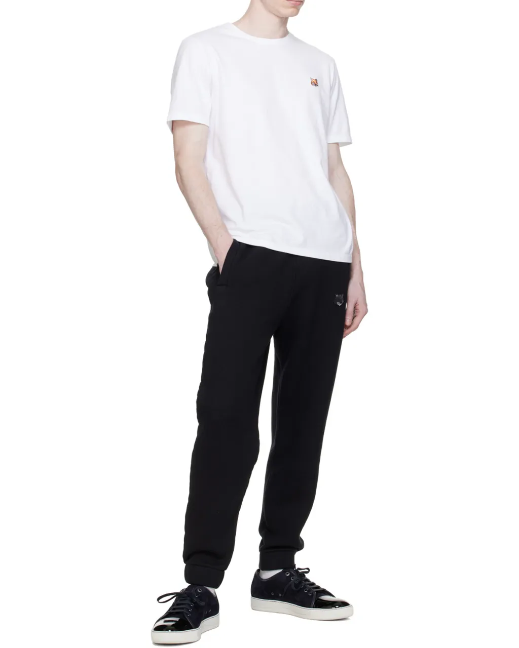 Fox Head Patch Crewneck T-Shirt