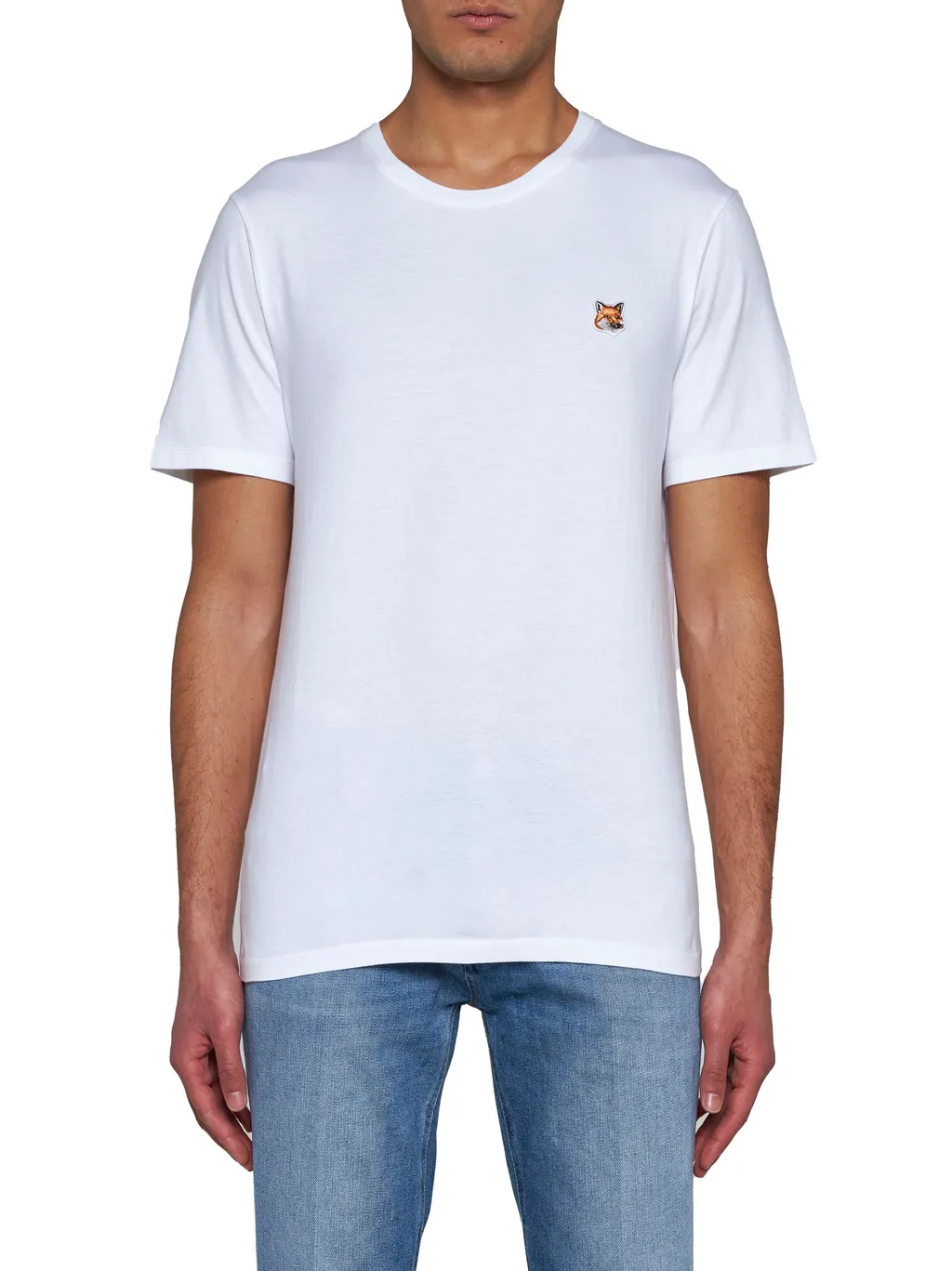 Fox Head Patch Crewneck T-Shirt