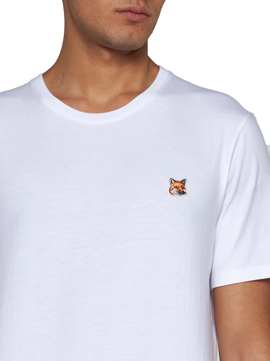 Fox Head Patch Crewneck T-Shirt