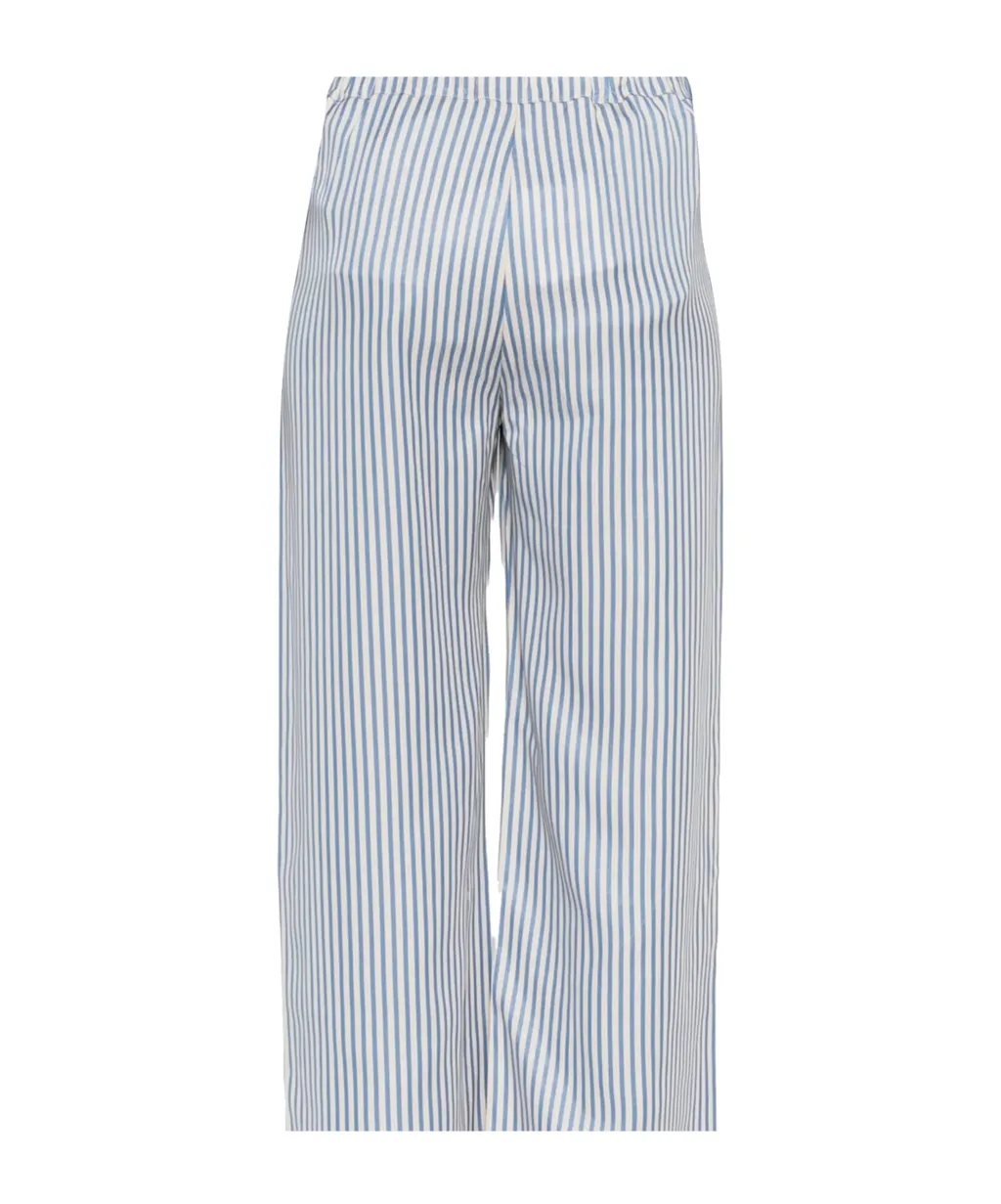 Oudin Striped Wide-Leg Trousers