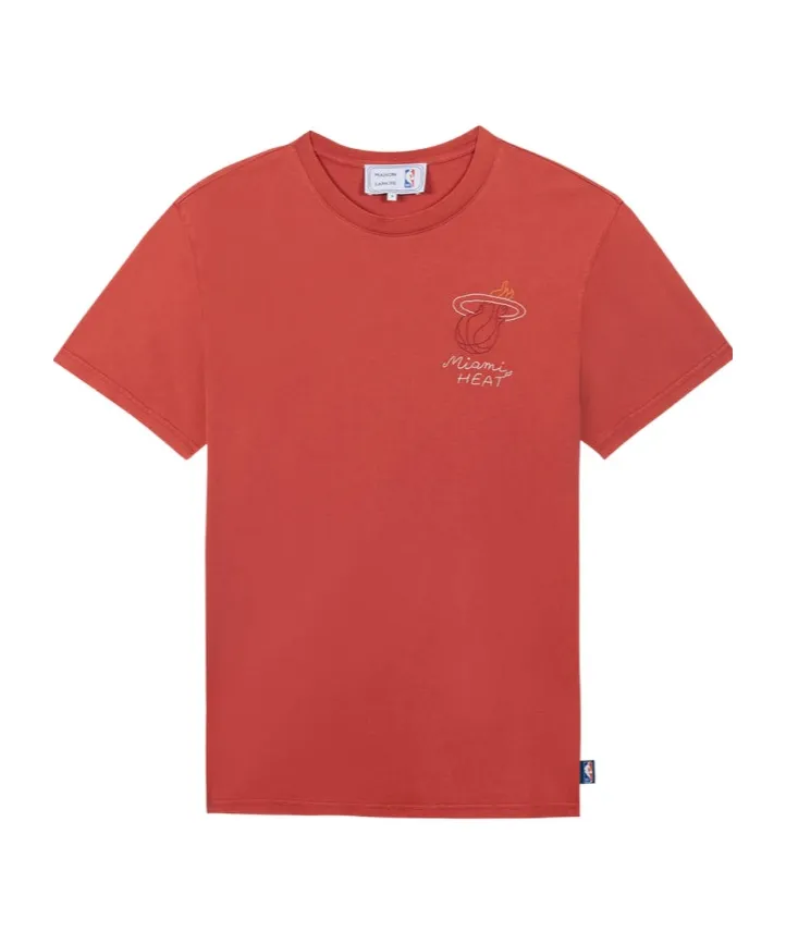 X Nba Miami Heat Embroidered T-Shirt