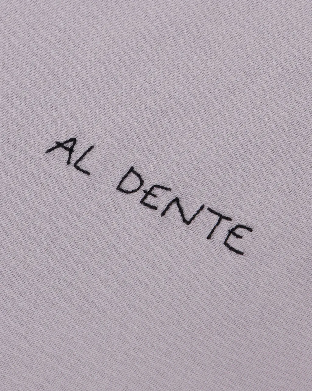 Lettering Embroidered T-Shirt