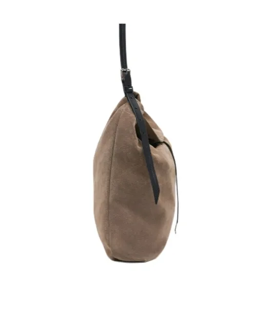 Drawstring Small Hobo Bag