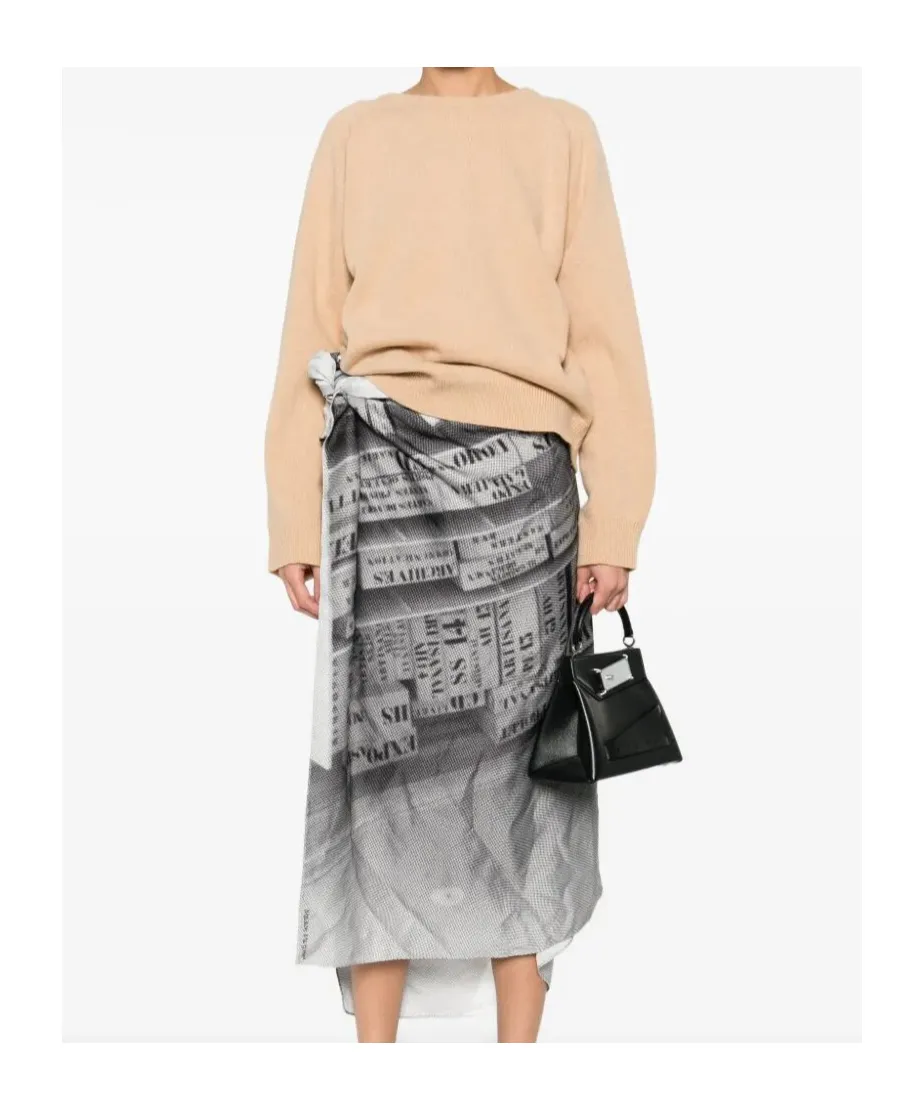 Maison Margiela V-Neck Knit Top