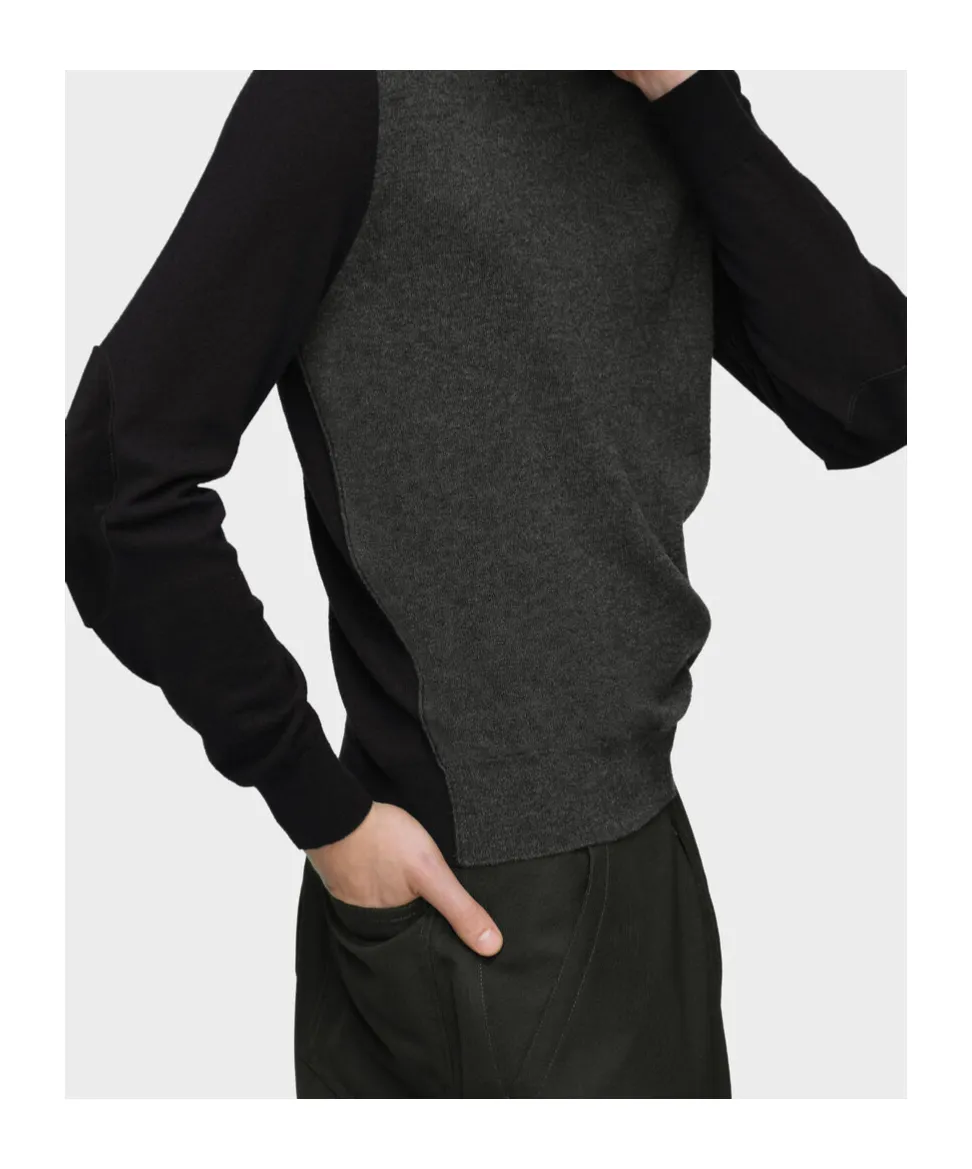 Two-Toned Crewneck Jumper