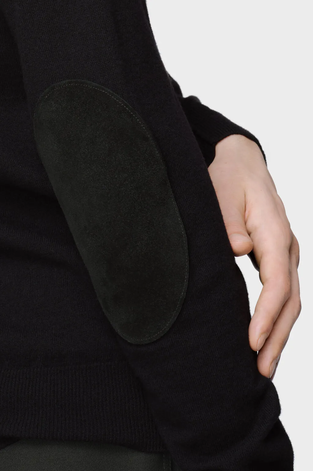 Two-Toned Crewneck Jumper