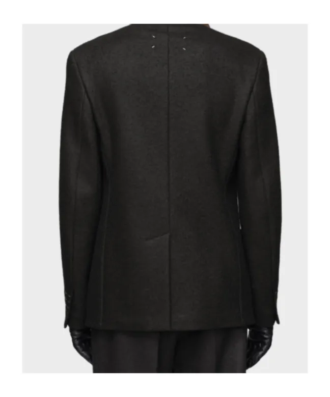 Single-Breasted Pocket Detail Blazer