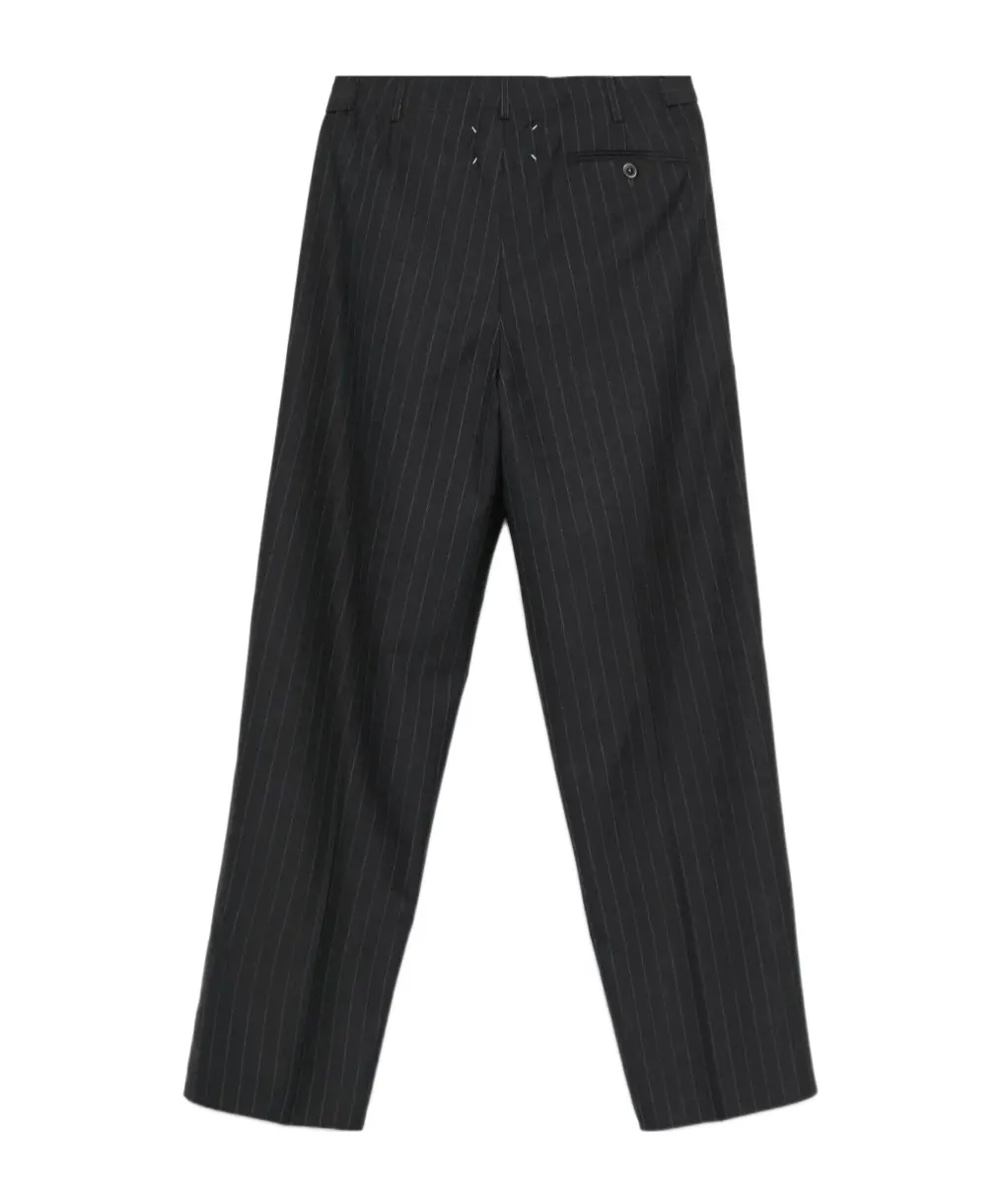 Pinstripe Trousers