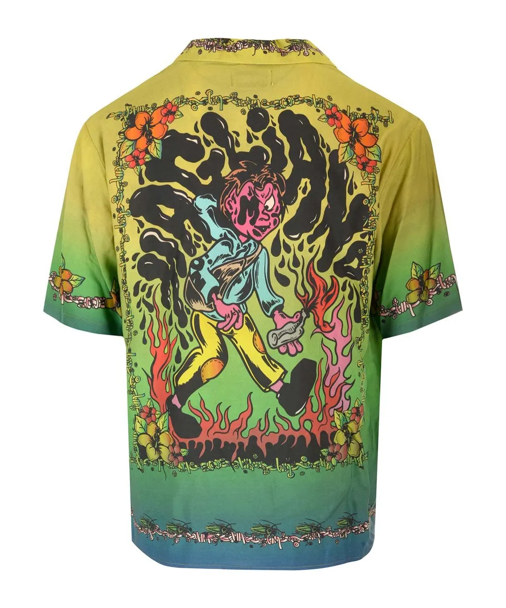 Graphic Printed Short-Sleeved Shirt