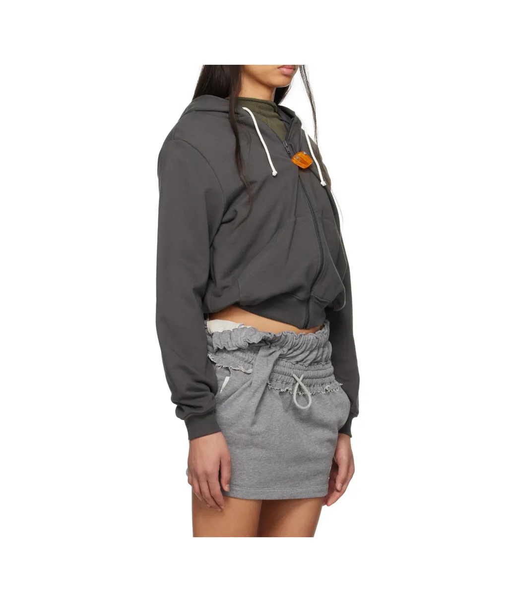 Logo-Embroidered Hoodie