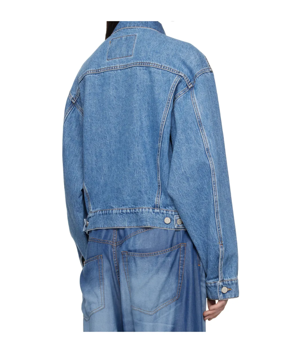 Buttoned Denim Jacket