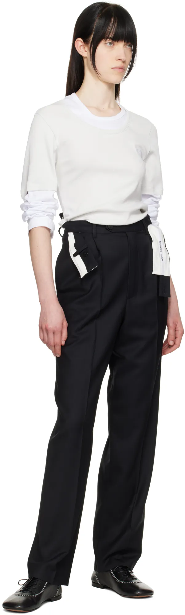 Folded-Waistband Trousers