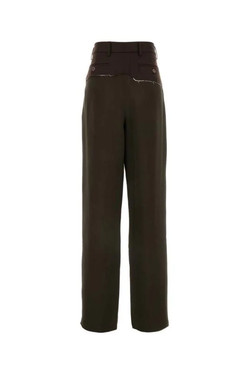 High-Waist Tailored Pants