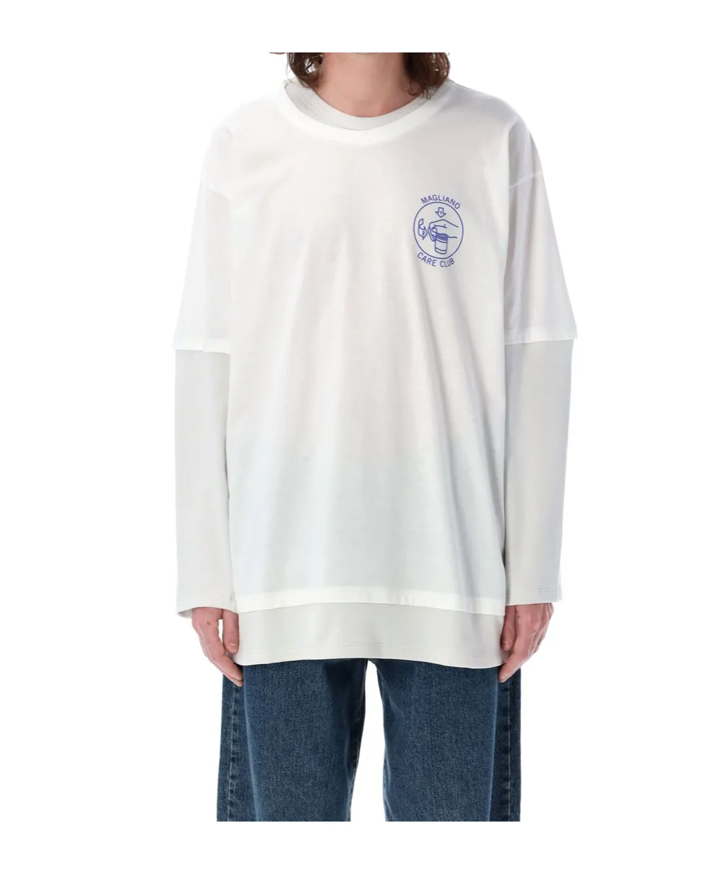 Trauma Logo Printed Crewneck T-Shirt