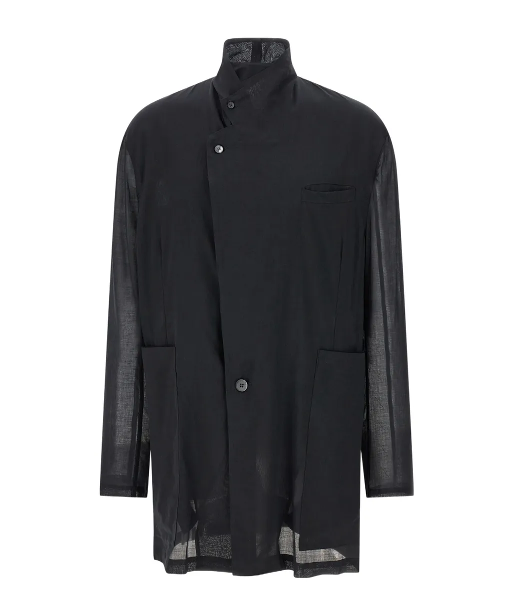 Single-Breasted Long Sleeved Jacket