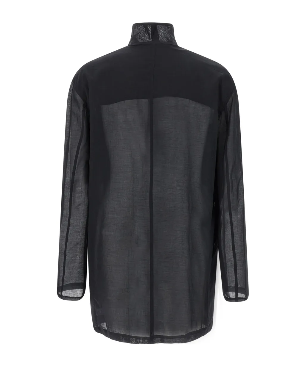 Single-Breasted Long Sleeved Jacket