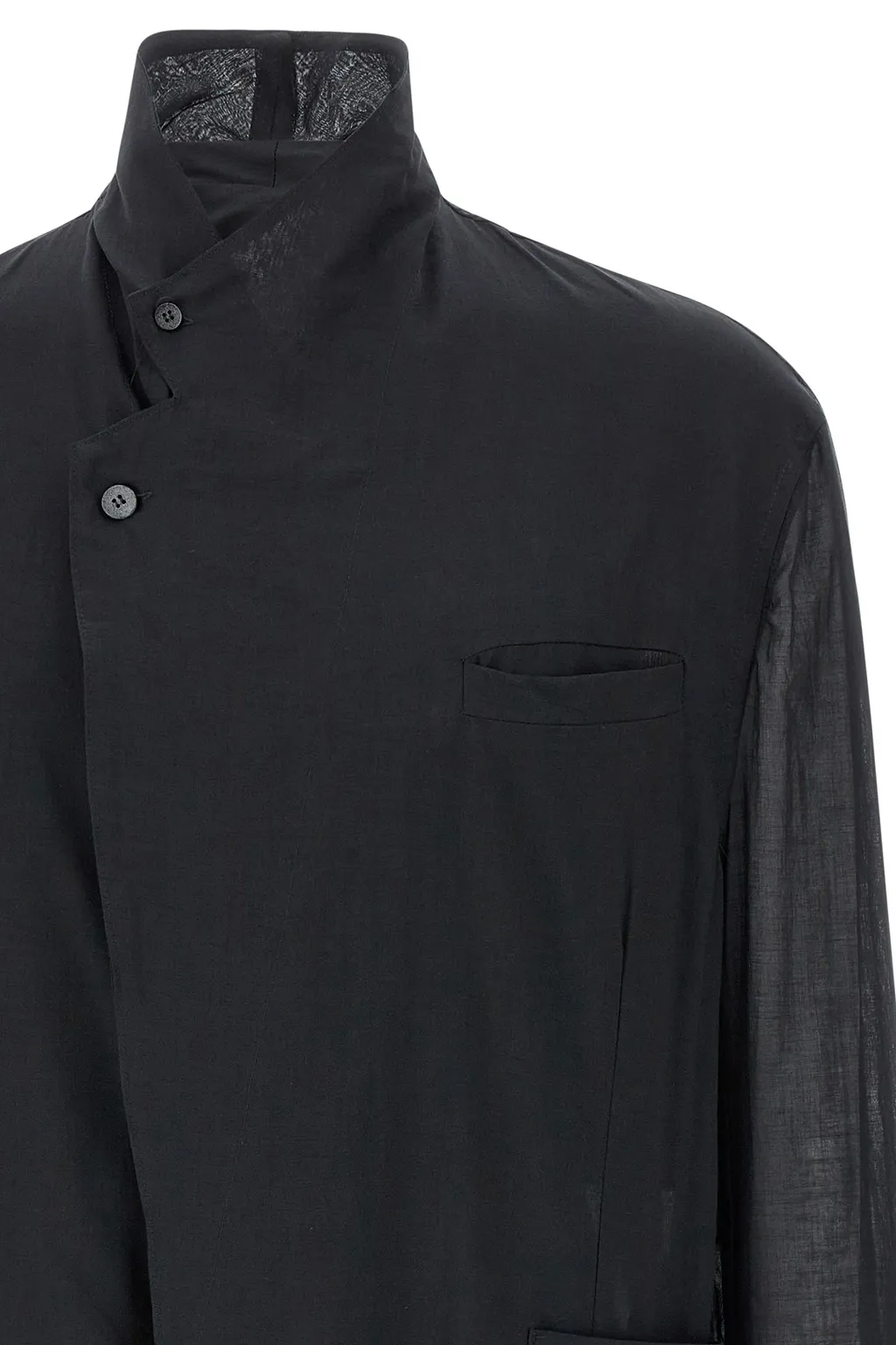 Single-Breasted Long Sleeved Jacket