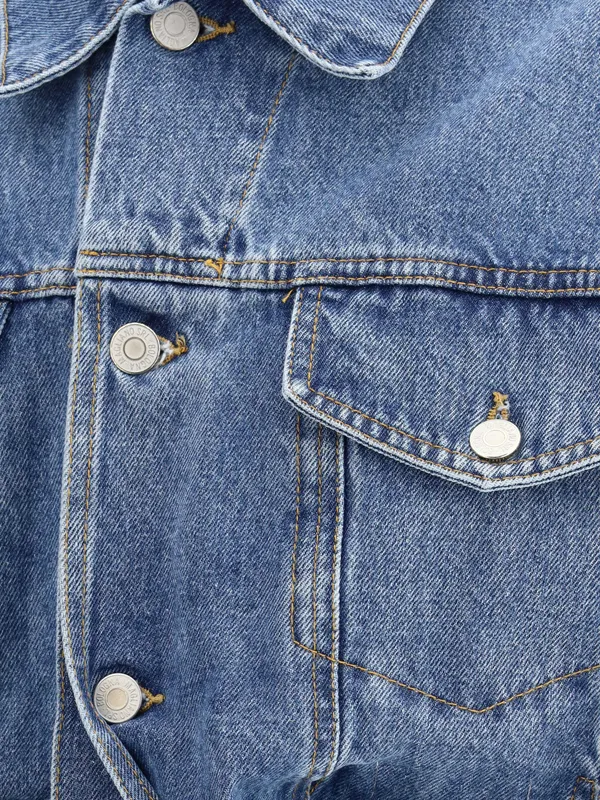 Long-Sleeved Denim Jacket