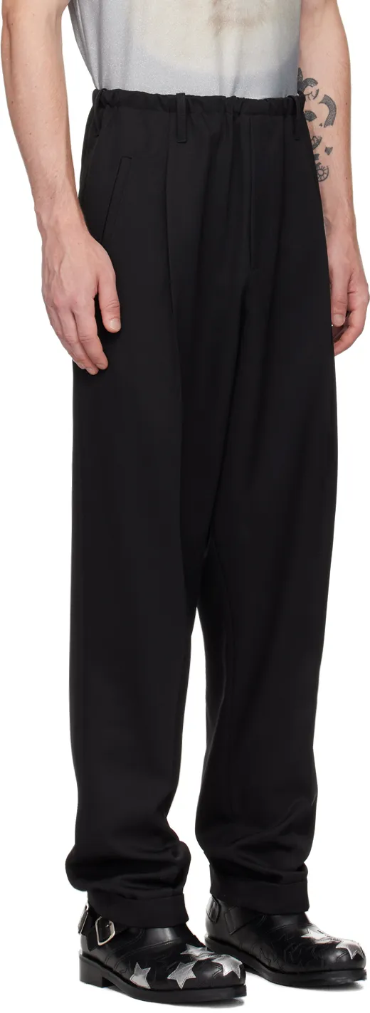 Belt-Loop Casual Pants