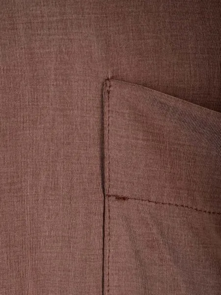 Braided-Strap Detailed Spread Collared Shirt