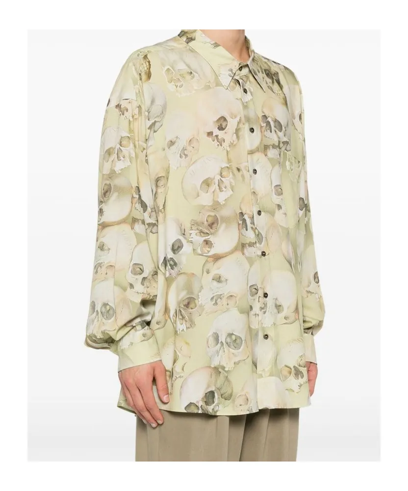 Fontanelle Skull Printed Shirt