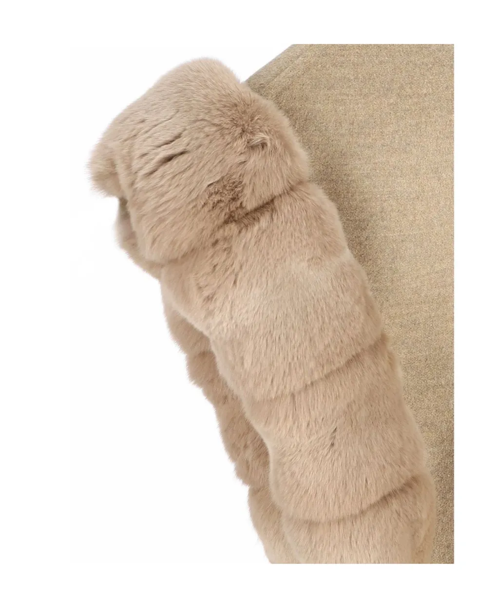 Fur-Trimmed Cloak