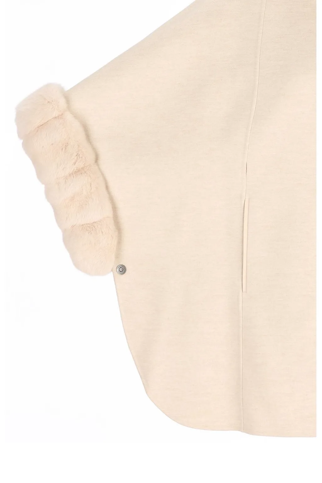 Salzburg Fur-Trimmed Cape